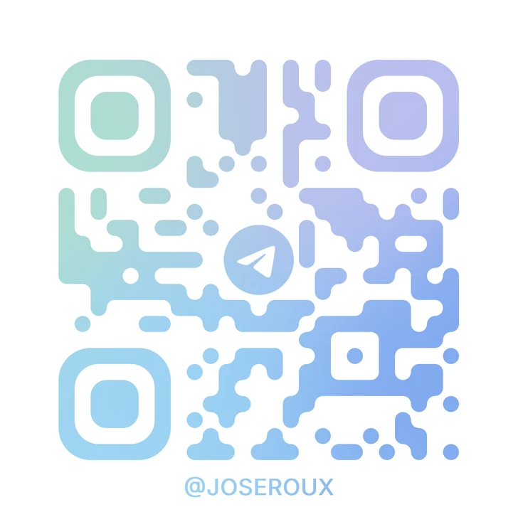 Code QR Telegram de José Roux
